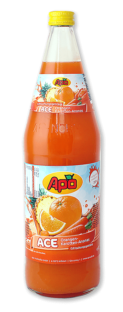 ACE Orange-Karotte-Ananas - Fruchtsaft aus Kärnten